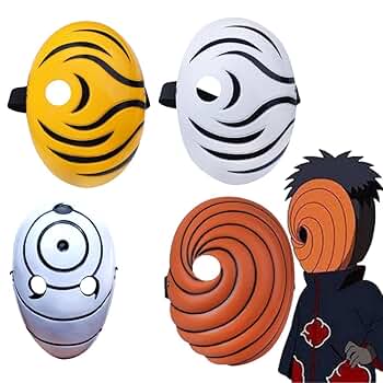 NARUTO お面 面 白 木の葉 61KHq1q4+AL._SY350_QL65_.jpg